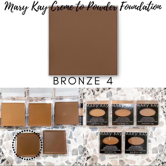Mary Kay Creme to Powder Foundation In Bronze 4